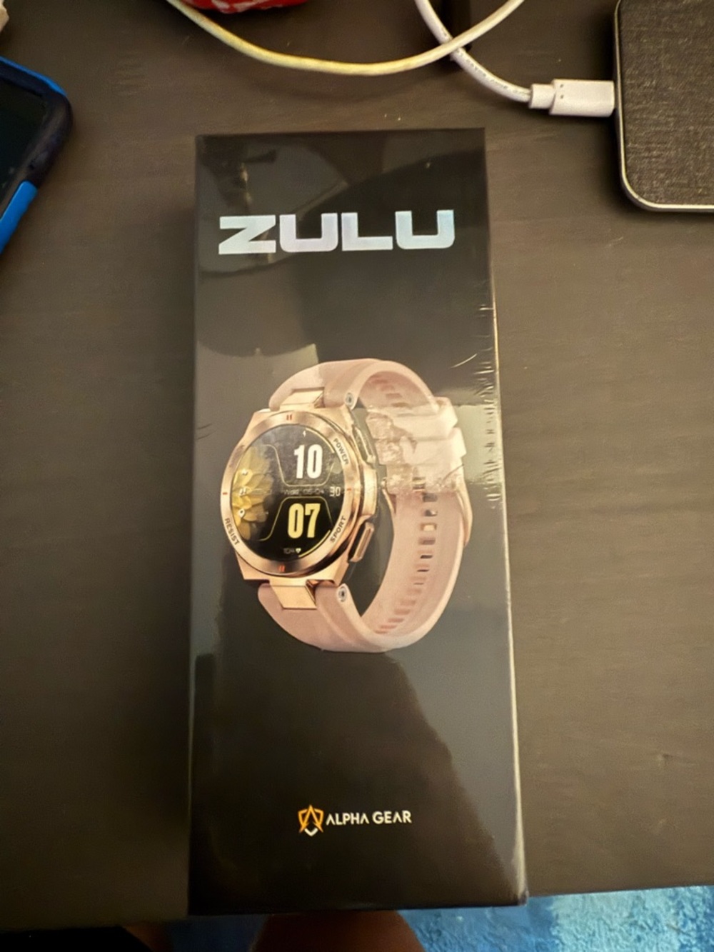 ZULU Alpha Gear Smartwatch - Rose Gold Pink
